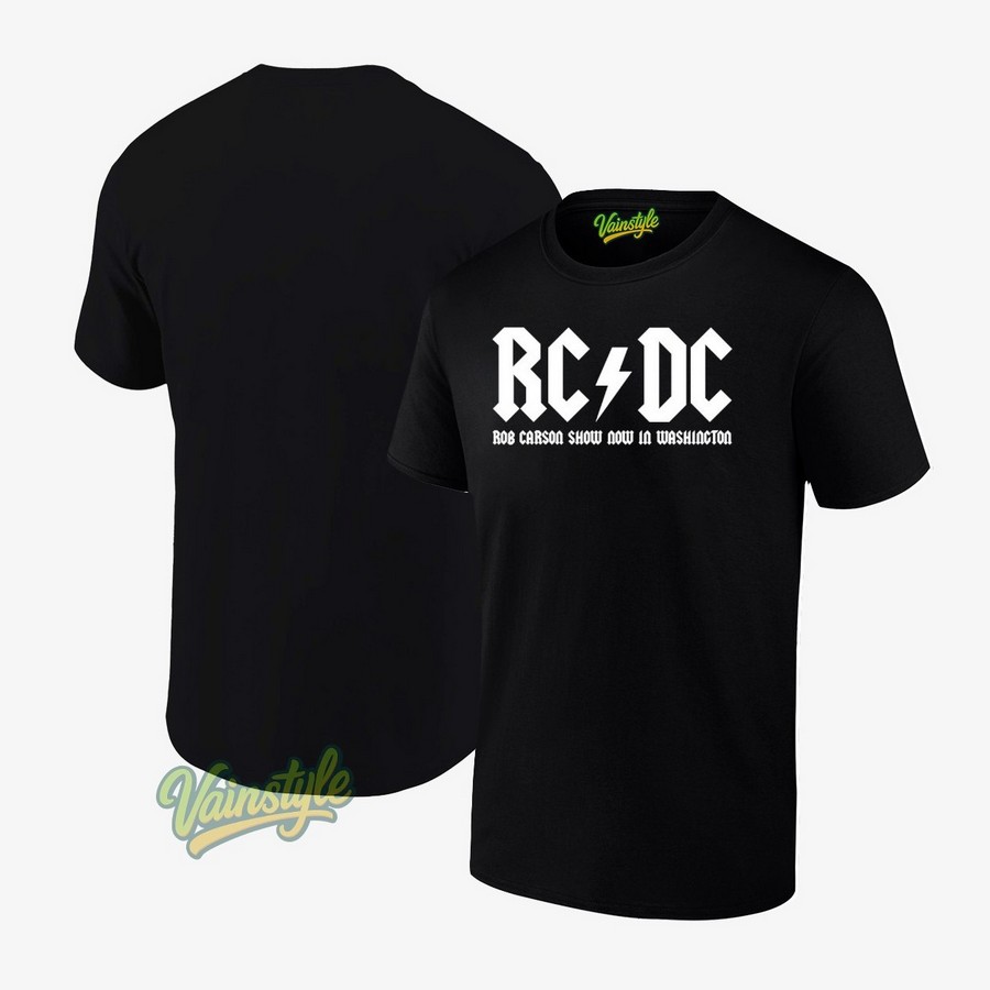 RC DC Rob Carson show now in Washington T-Shirt RC DC Rob Carson show now in Washington T-Shirt