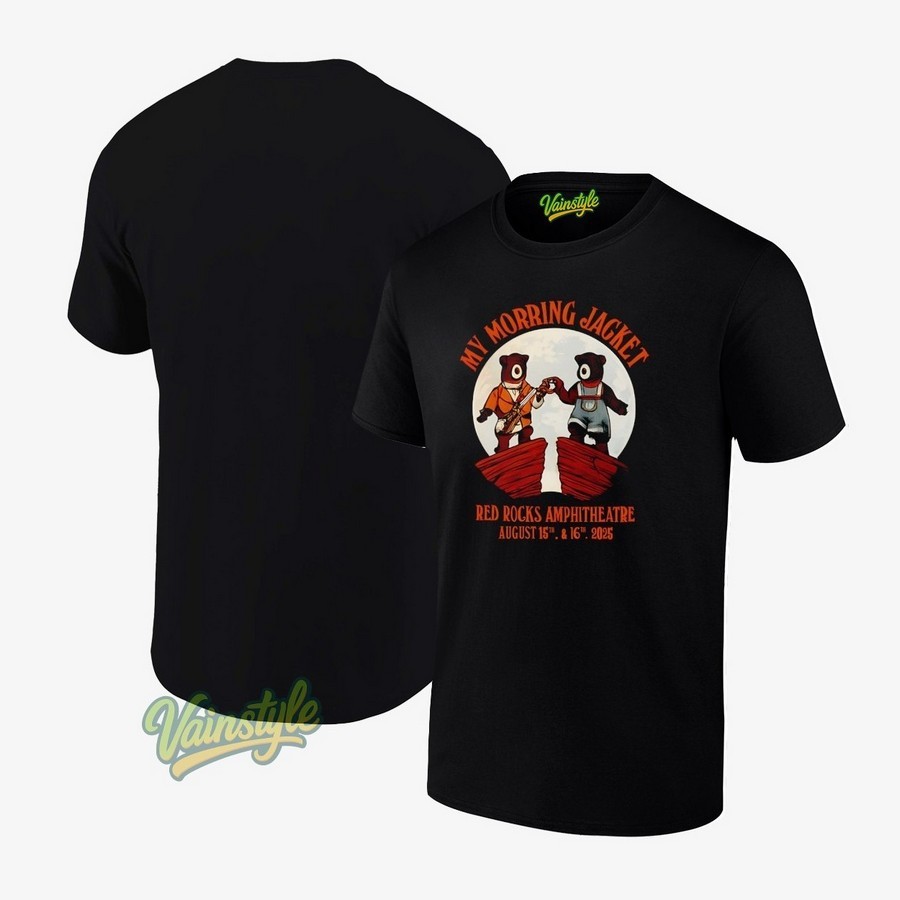 Red Rocks Concert My Morning Jacket 2025 T-Shirt Red Rocks Concert My Morning Jacket 2025 T-Shirt