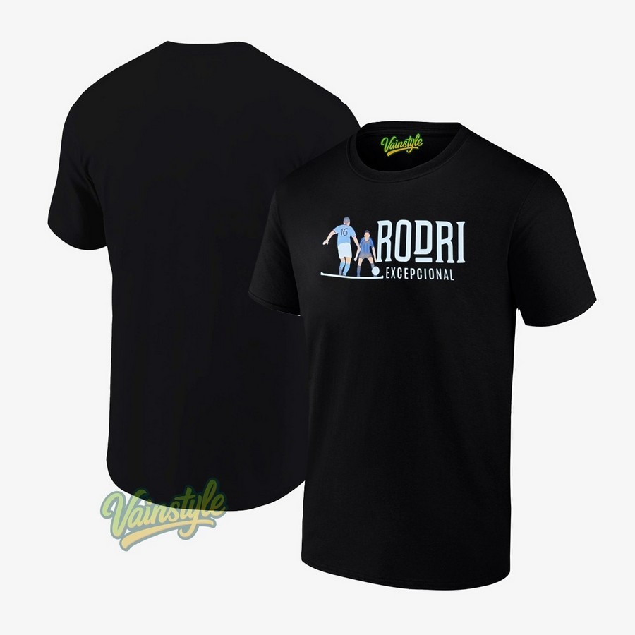 Rodri Istanbul Manchester City FC excepcional T-Shirt Rodri Istanbul Manchester City FC excepcional T-Shirt