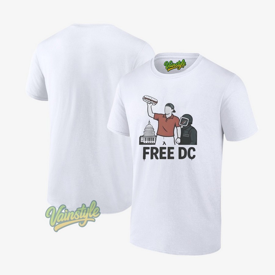 Sandwich Guy Free DC T-Shirt Sandwich Guy Free DC T-Shirt