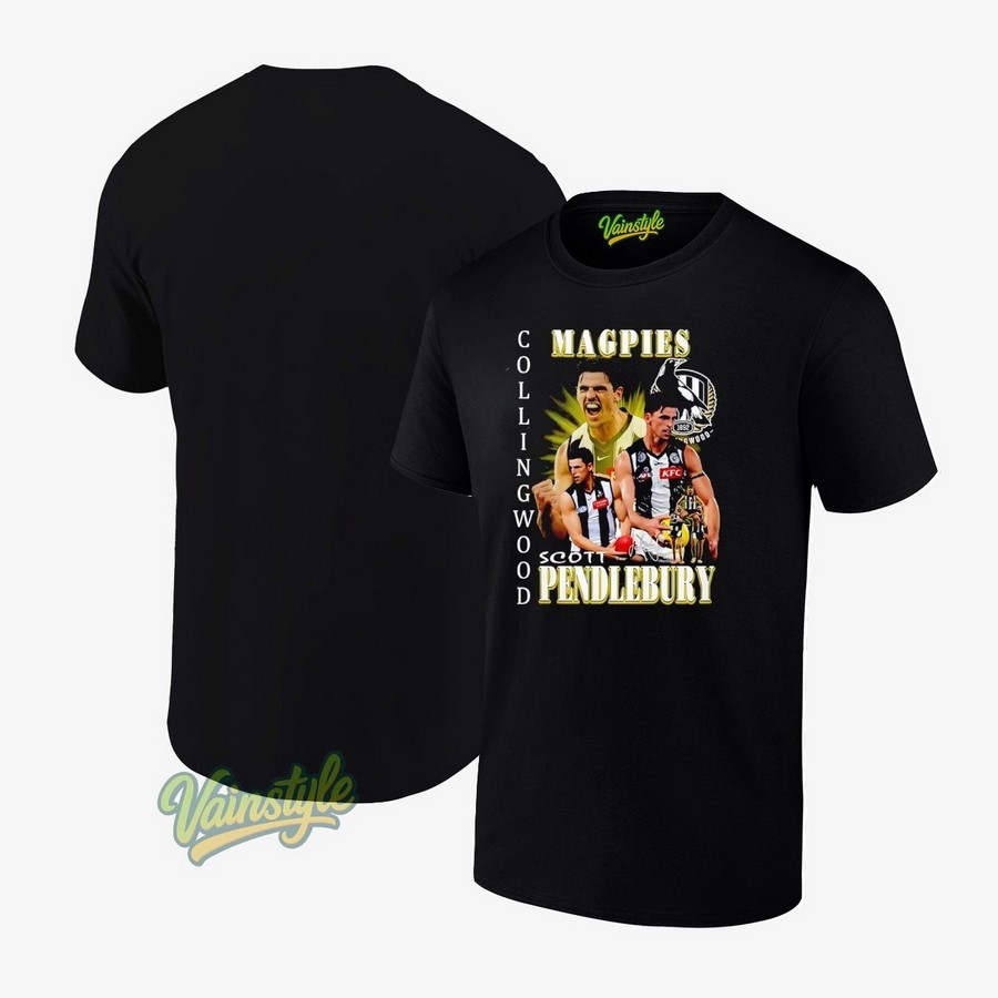 Scott Pendlebury Collingwood Thank You For The Memories Signature T-Shirt Scott Pendlebury Collingwood Thank You For The Memories Signature T-Shirt