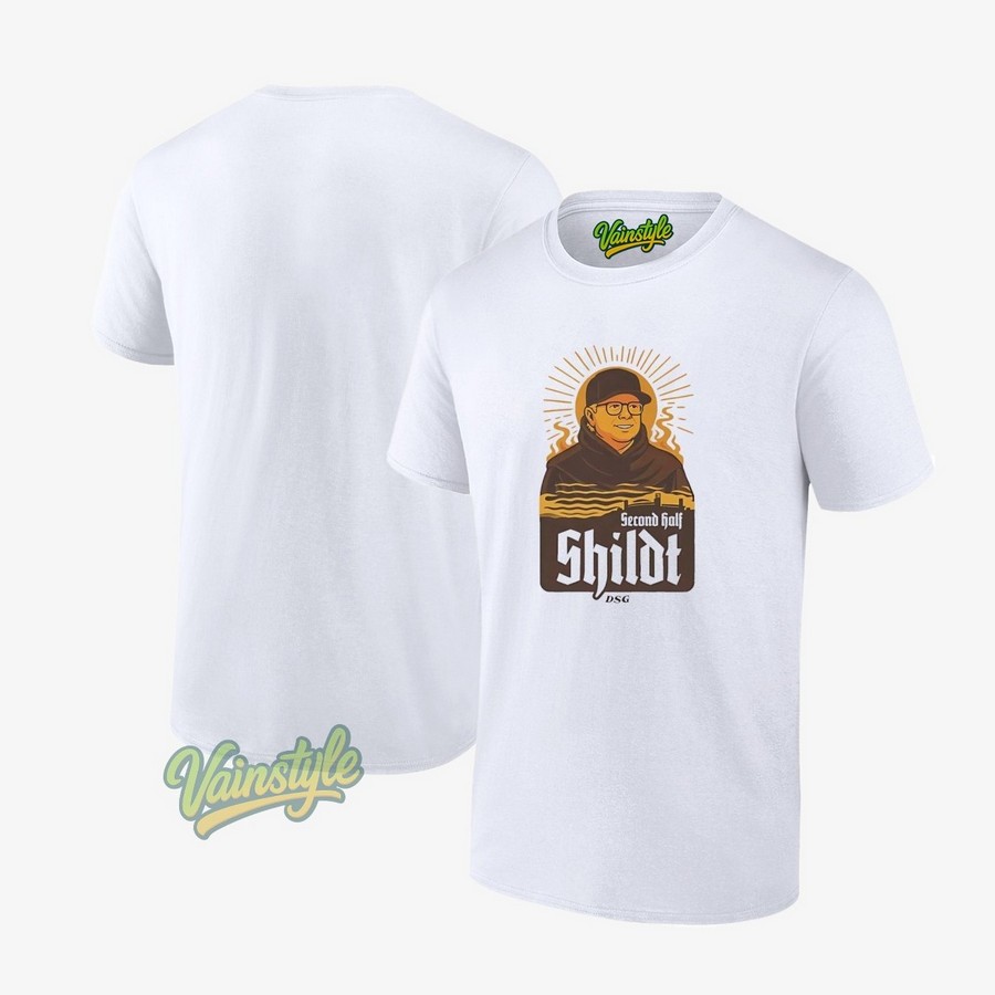 Second half Mike Shildt San Diego Padres T-Shirt Second half Mike Shildt San Diego Padres T-Shirt