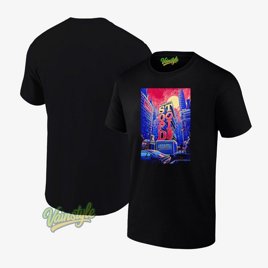 Slightly Stoopid July 31 2025 Highmark Skyline Stage At The Mann Philadelphia PA Poster T-Shirt Slightly Stoopid July 31 2025 Highmark Skyline Stage At The Mann Philadelphia PA Poster T-Shirt