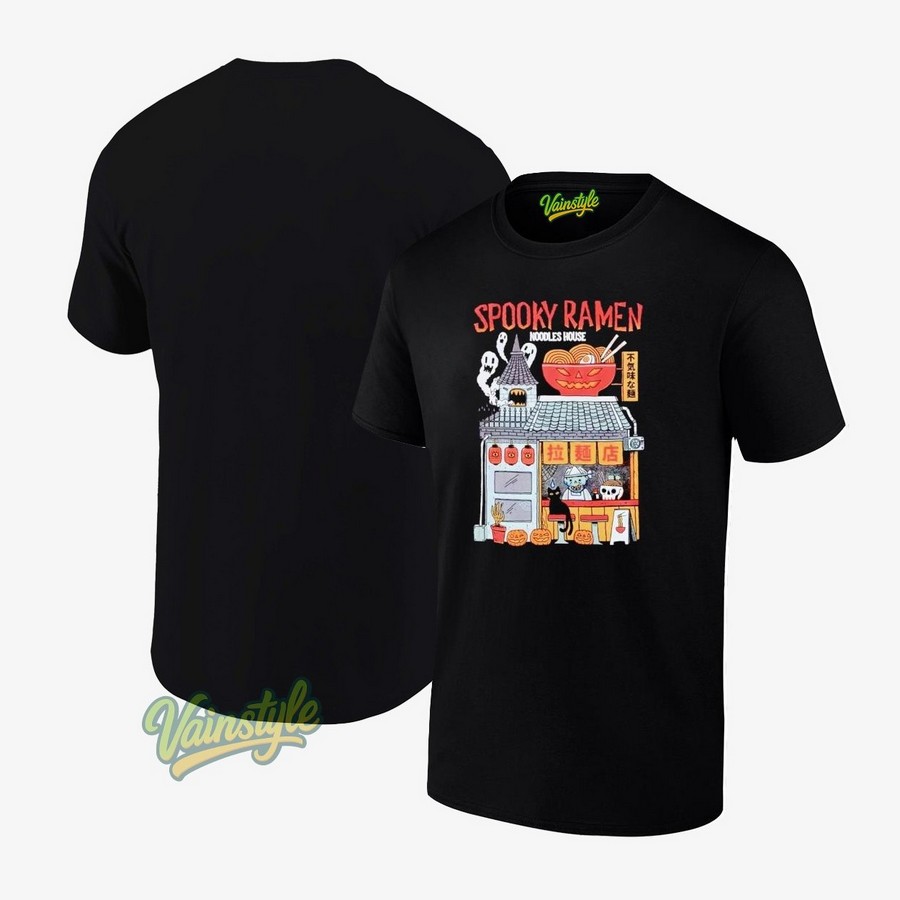 Spooky Ramen Noodle House T-Shirt Spooky Ramen Noodle House T-Shirt