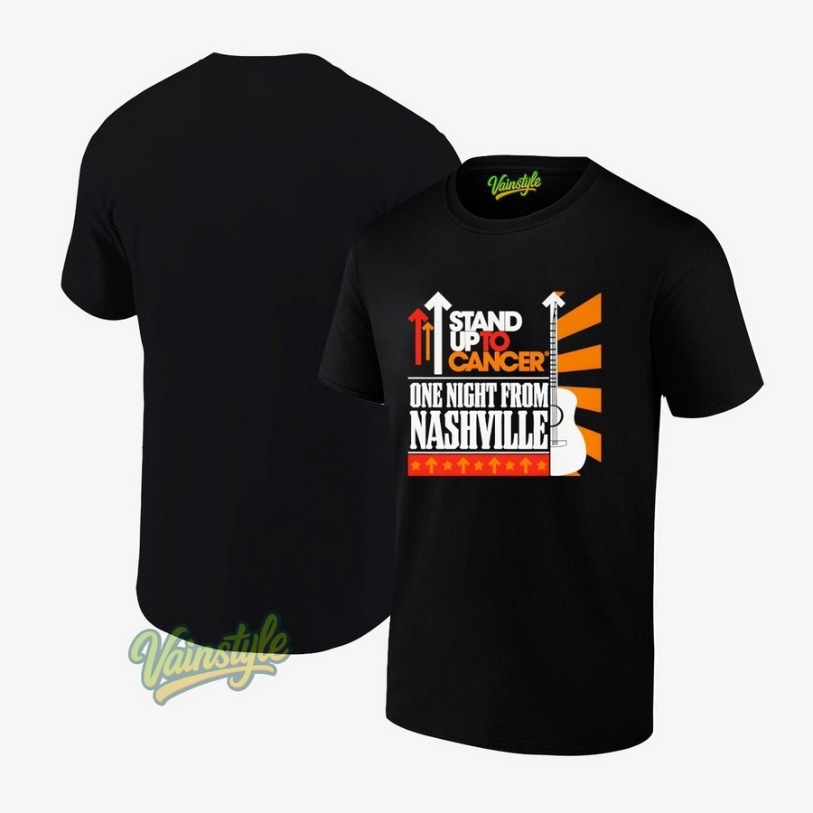 Stand Up To Cancer 2025 One Night From Nashville T-Shirt Stand Up To Cancer 2025 One Night From Nashville T-Shirt