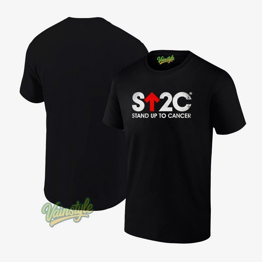 Stand up to cancer distressed short logo T-Shirt Stand up to cancer distressed short logo T-Shirt