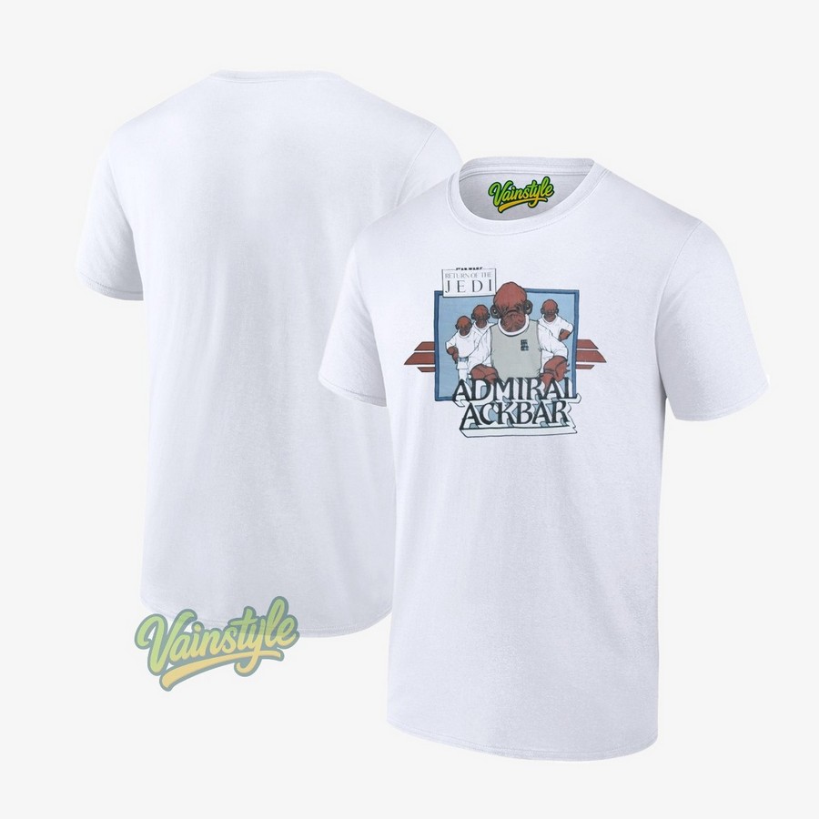 Star Wars Return of the Jedi Admiral Ackbar T-Shirt Star Wars Return of the Jedi Admiral Ackbar T-Shirt