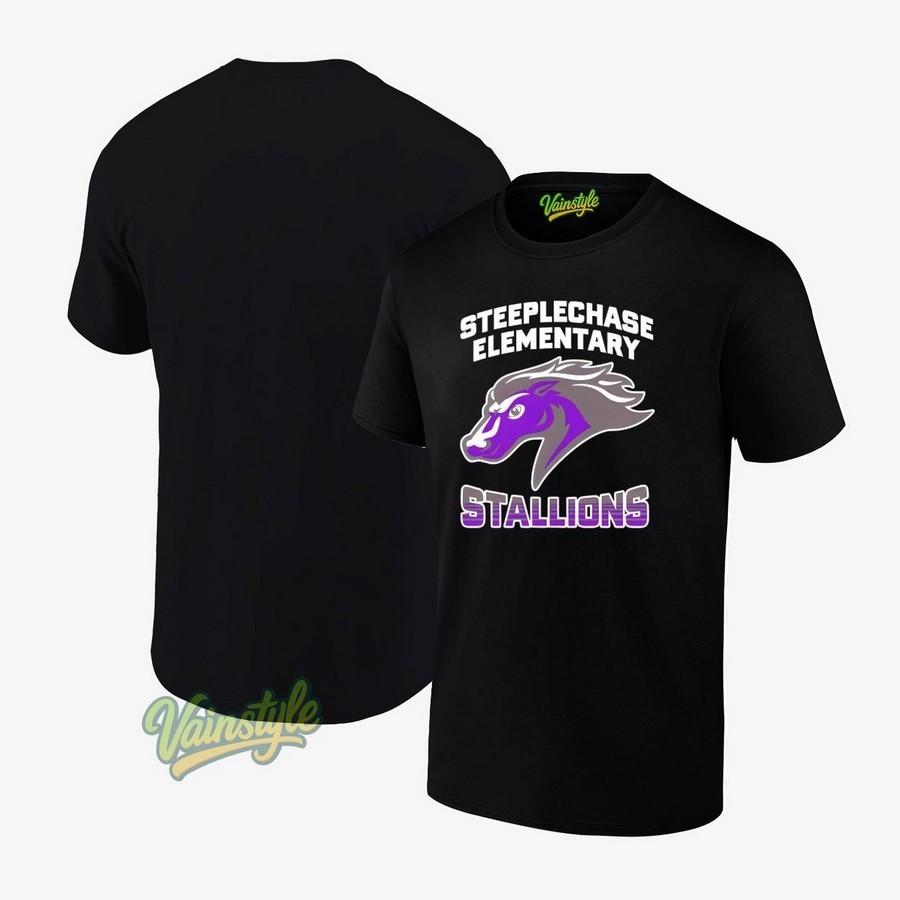 Steeplechase Stallions Elementary Logo T-Shirt Steeplechase Stallions Elementary Logo T-Shirt