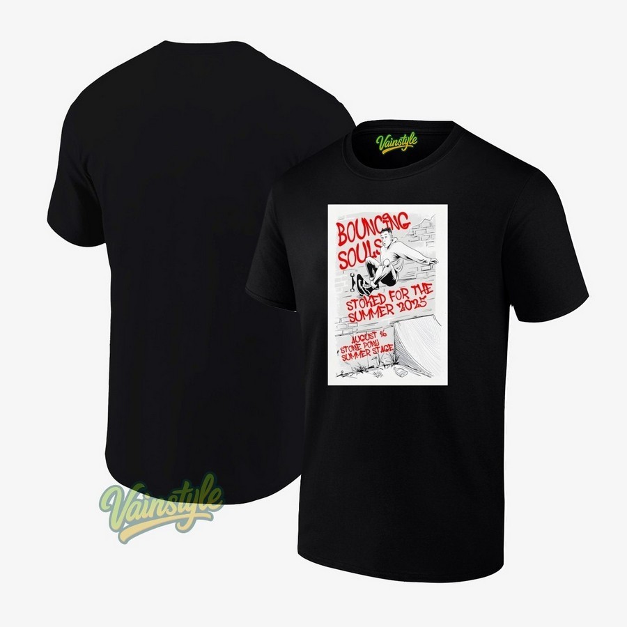 The Bouncing Souls Asbury Park NJ August 16 2025 T-Shirt The Bouncing Souls Asbury Park NJ August 16 2025 T-Shirt
