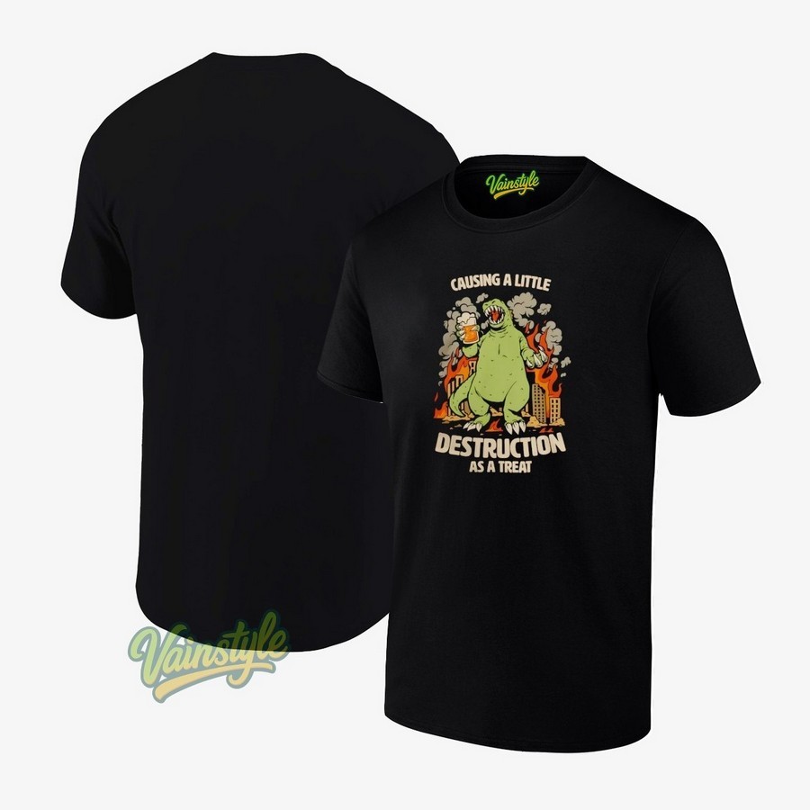 The Chivery Store Causing A Little Destruction T-Shirt The Chivery Store Causing A Little Destruction T-Shirt