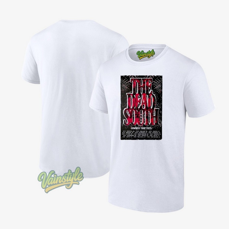The Dead South Perinton Center Park Amphitheater Fairport NY August 15 2025 Poster T-Shirt The Dead South Perinton Center Park Amphitheater Fairport NY August 15 2025 Poster T-Shirt