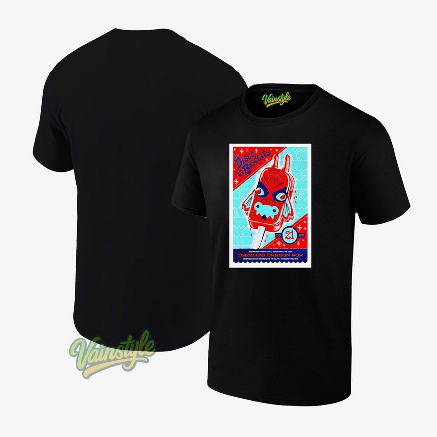 The Disco Biscuits Fall Tour 2025 Ardmore Poster T-Shirt The Disco Biscuits Fall Tour 2025 Ardmore Poster T-Shirt
