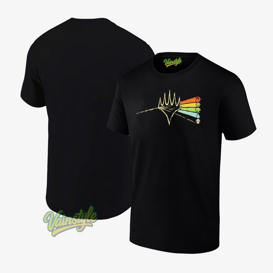 The Gathering in the style of Pink Floyd's The Dark Side of the Moon T-Shirt The Gathering in the style of Pink Floyd's The Dark Side of the Moon T-Shirt