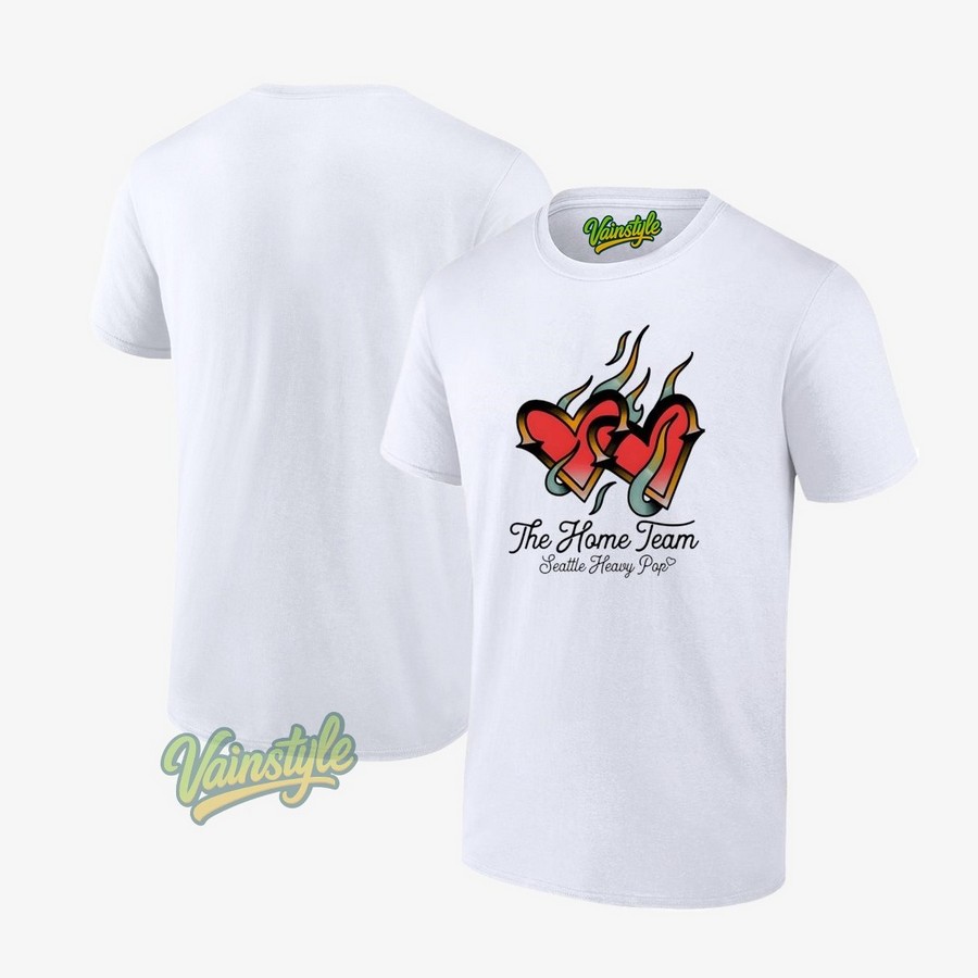 The Home Team Seattle Heavy Pop T-Shirt The Home Team Seattle Heavy Pop T-Shirt