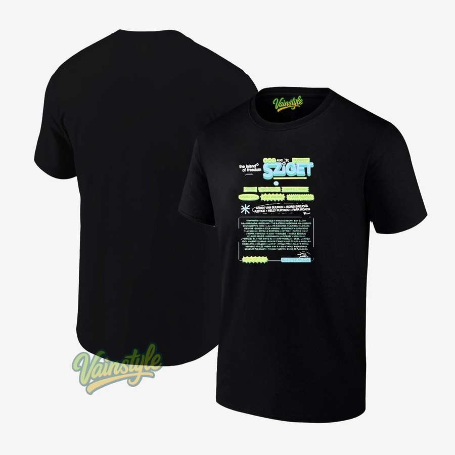 The Island Of Freedom At Budapest Sziget Unisex T-Shirt The Island Of Freedom At Budapest Sziget Unisex T-Shirt