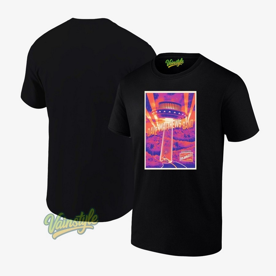 The Kia Forum In Inglewood Tour 2025 Dave Matthews Band 2025 Poster T-Shirt The Kia Forum In Inglewood Tour 2025 Dave Matthews Band 2025 Poster T-Shirt