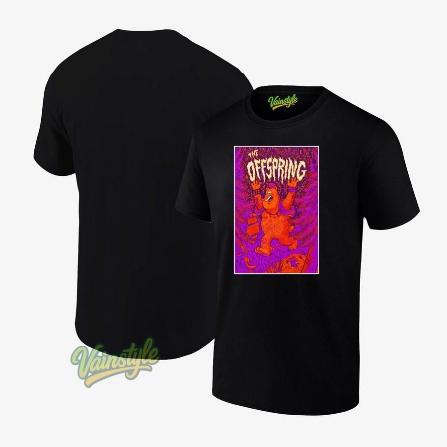 The Offspring August 20 2025 Thunder Ridge Nature Arena Ridgedale MO Tour Poster T-Shirt The Offspring August 20 2025 Thunder Ridge Nature Arena Ridgedale MO Tour Poster T-Shirt