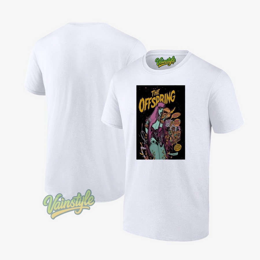 The Offspring Concert Austin TX Aug 24 2025 Poster T-Shirt The Offspring Concert Austin TX Aug 24 2025 Poster T-Shirt