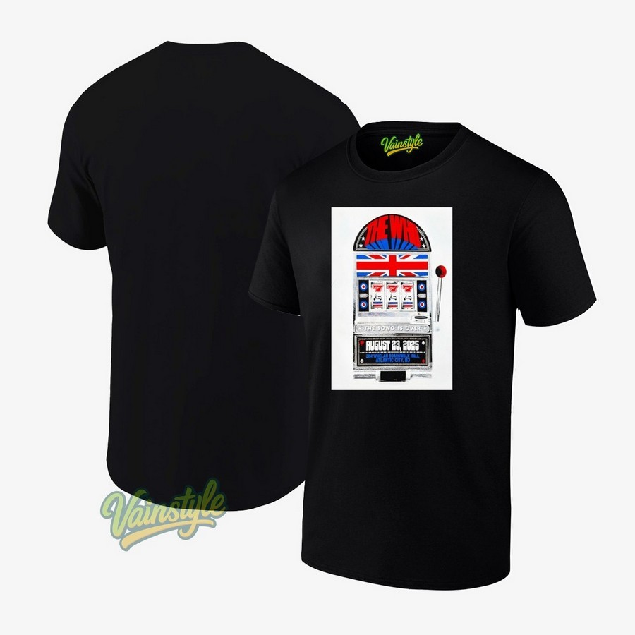 The Who Aug 23 2025 Boardwalk Hall In Atlantic City NJ Poster T-Shirt The Who Aug 23 2025 Boardwalk Hall In Atlantic City NJ Poster T-Shirt