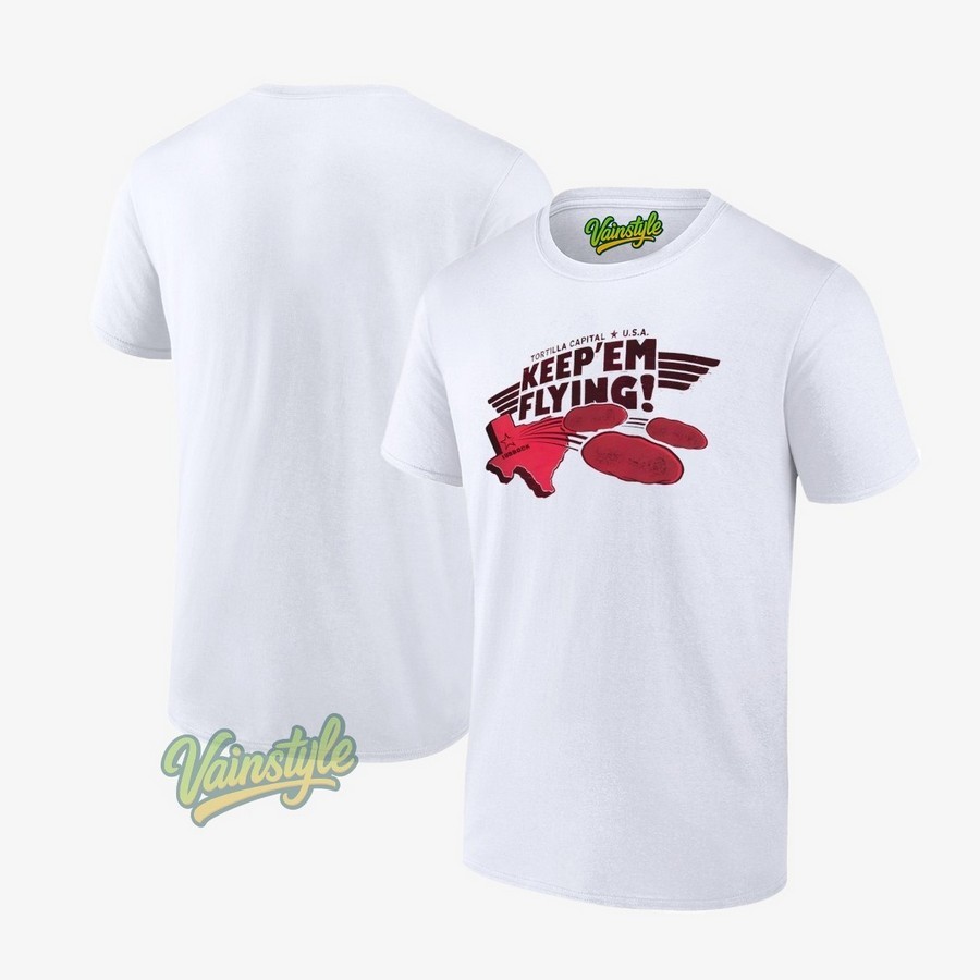 Tortilla Capital USA Keep 'Em Flying T-Shirt Tortilla Capital USA Keep 'Em Flying T-Shirt
