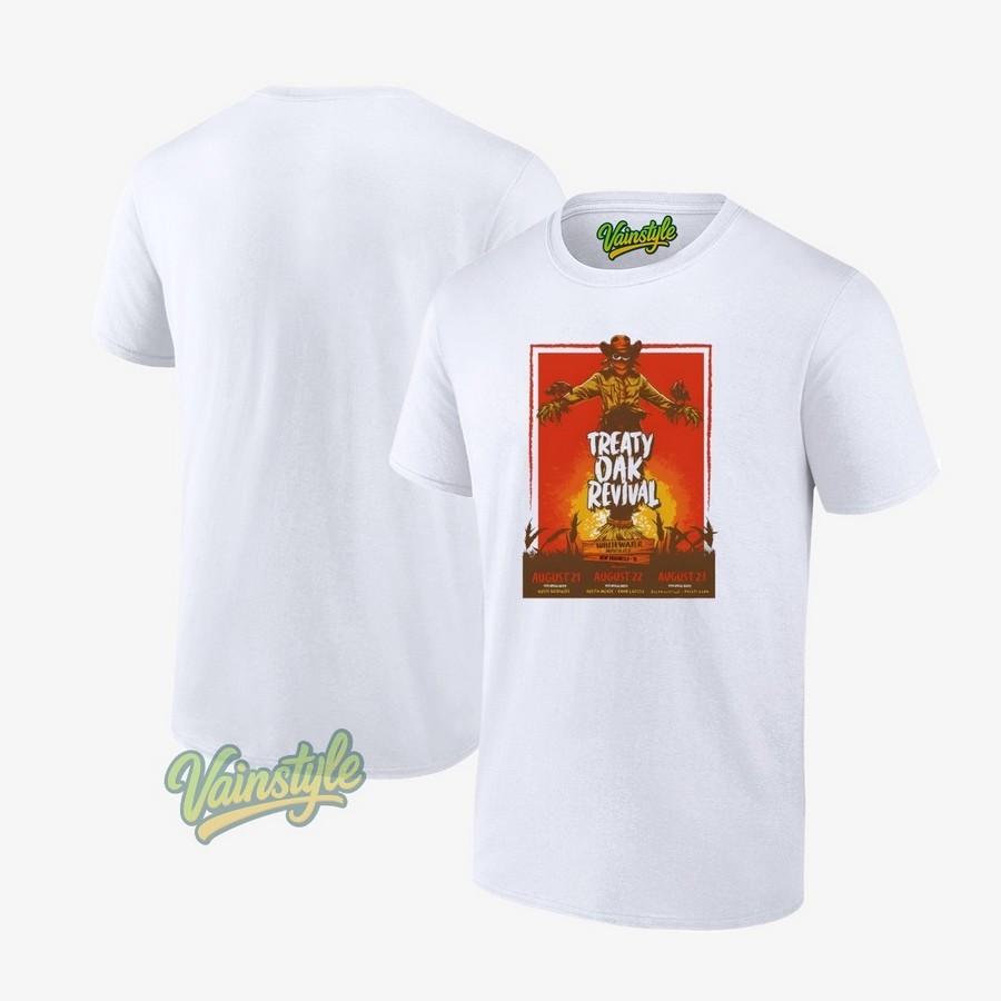 Treaty Oak Revival Aug 21-23 2025 Whitewater Amphitheater New Braunfels TX T-Shirt Treaty Oak Revival Aug 21-23 2025 Whitewater Amphitheater New Braunfels TX T-Shirt