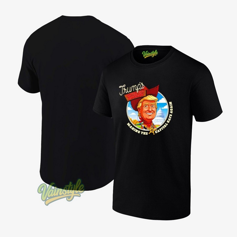 Trump's Capital City Round Up Making The Capital State Again T-Shirt Trump's Capital City Round Up Making The Capital State Again T-Shirt