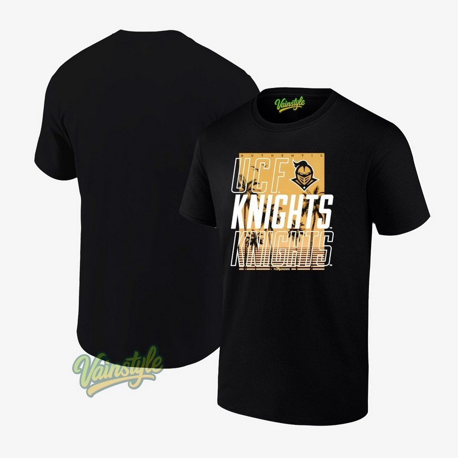 UCF Knights Authentic Repeat Poster Unisex T-Shirt UCF Knights Authentic Repeat Poster Unisex T-Shirt
