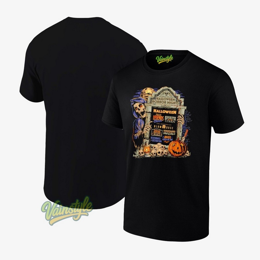 Universal Orlando Halloween Horror Nights MMXXII Halloween skeleton T-Shirt Universal Orlando Halloween Horror Nights MMXXII Halloween skeleton T-Shirt