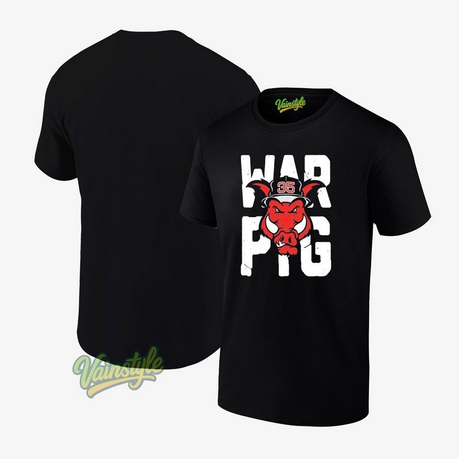War pig Landon Beidelschies Arkansas Razorbacks baseball Unisex T-Shirt War pig Landon Beidelschies Arkansas Razorbacks baseball Unisex T-Shirt