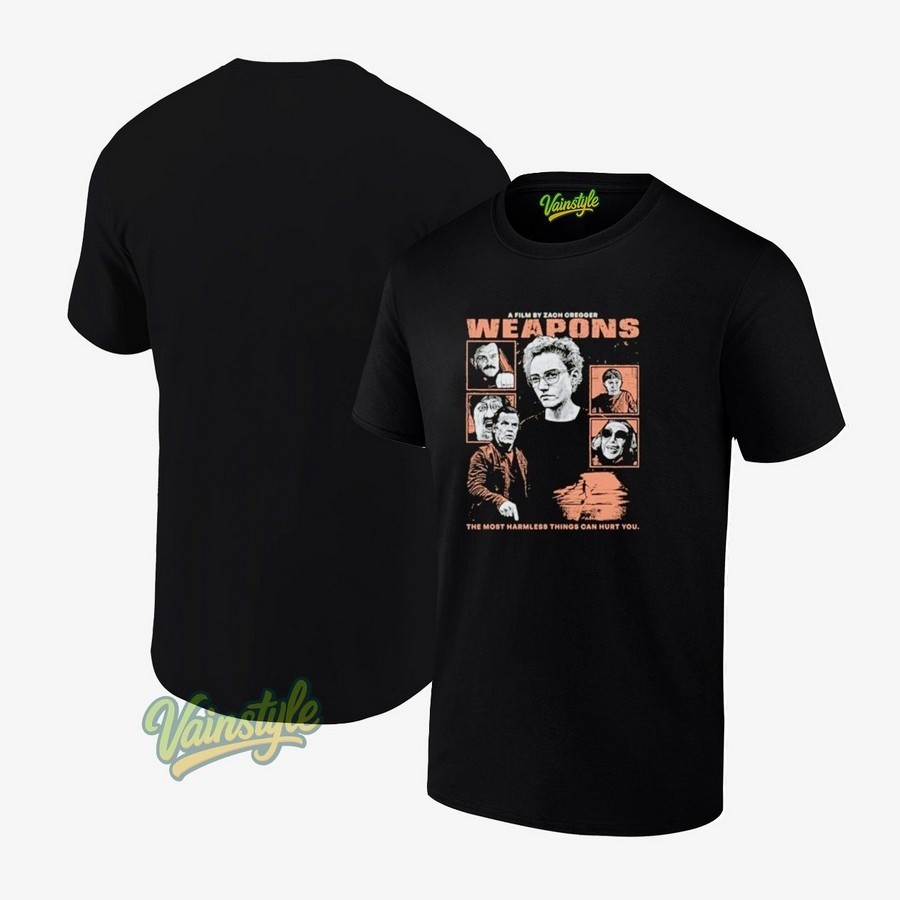 Weapons Directed By Zach Cregger 2025 Horror T-Shirt Weapons Directed By Zach Cregger 2025 Horror T-Shirt