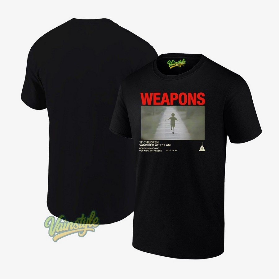 Zach Cregger Weapons Horror Movie 2025 T-Shirt