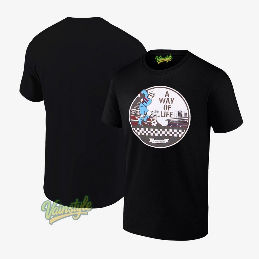 A way of life soccer old school FC T-Shirt A way of life soccer old school FC T-Shirt