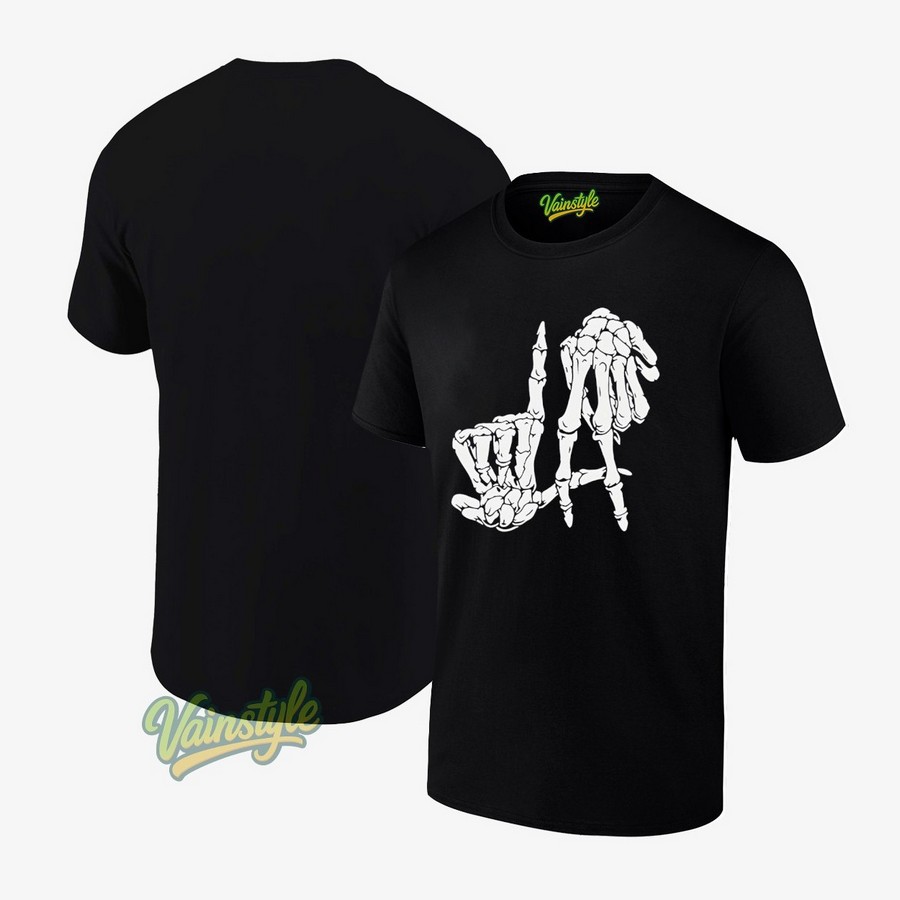 All American Spencer James Daniel Ezra LA Hand Skeleton T-Shirt All American Spencer James Daniel Ezra LA Hand Skeleton T-Shirt