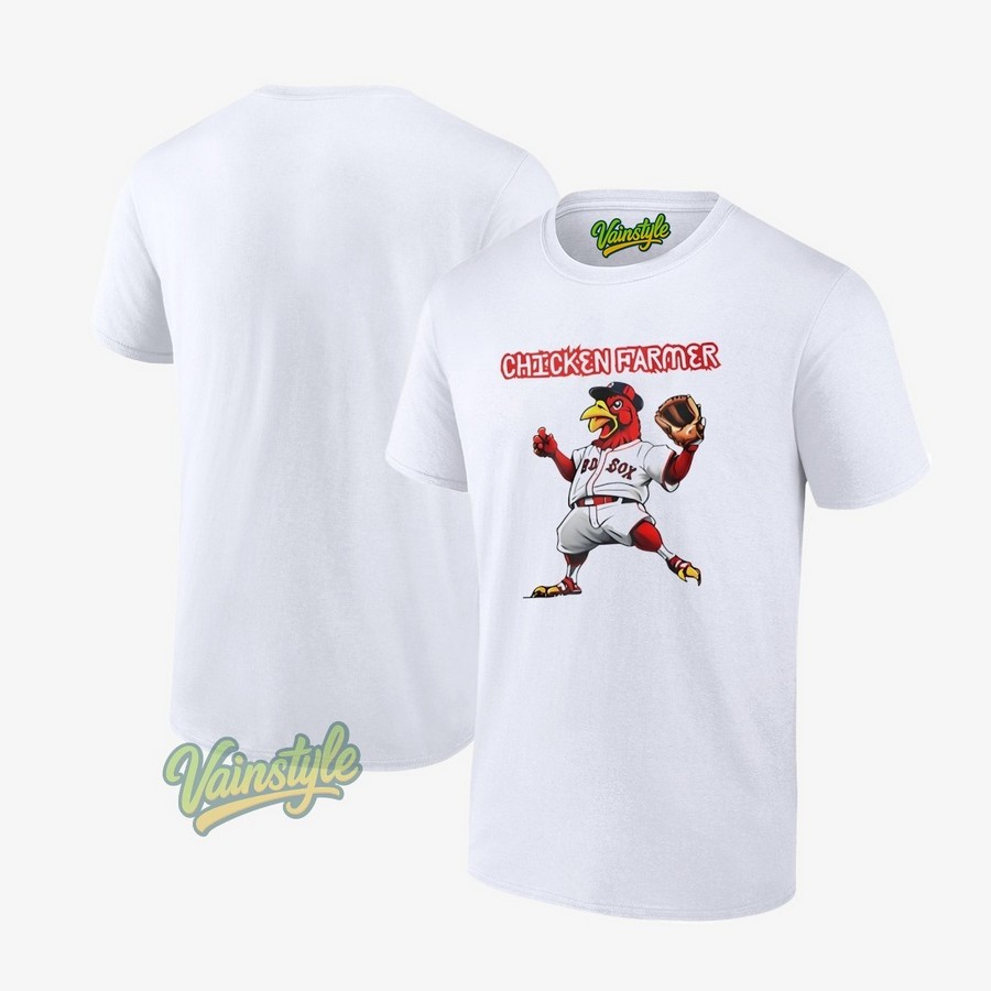 Boston Red Sox Chicken Farmer T-Shirt Boston Red Sox Chicken Farmer T-Shirt