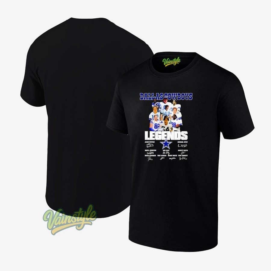 Dallas Cowboys team legend signatures T-Shirt Dallas Cowboys team legend signatures T-Shirt