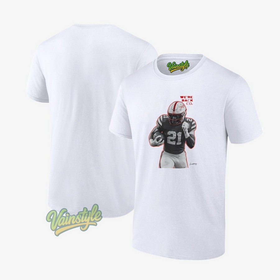 Emmett Johnson we're back co Nebraska Cornhuskers football T-Shirt Emmett Johnson we're back co Nebraska Cornhuskers football T-Shirt