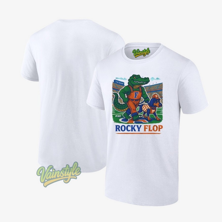 Florida Gators Rocky Flop vs Tennessee Volunteers the Swamp T-Shirt Florida Gators Rocky Flop vs Tennessee Volunteers the Swamp T-Shirt