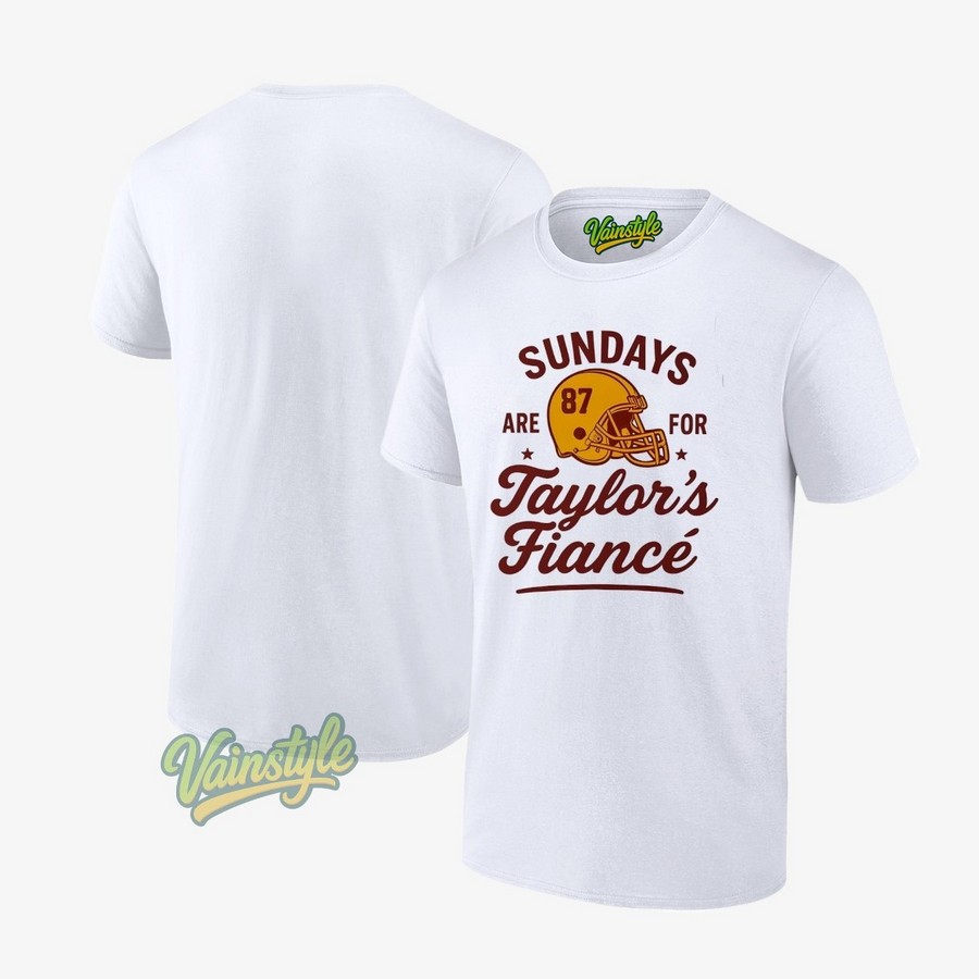 Game Day Showgirl Sundays are for Taylor's Fiance T-Shirt Game Day Showgirl Sundays are for Taylor's Fiance T-Shirt