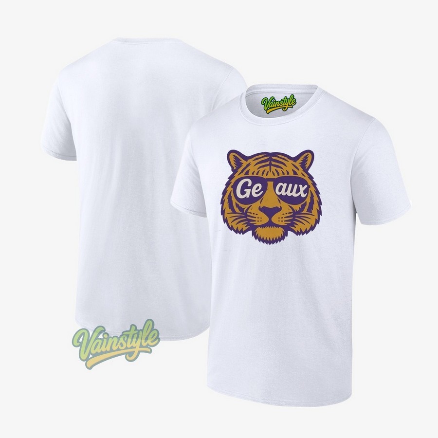 Geaux Sunglasses LSU Tigers T-Shirt Geaux Sunglasses LSU Tigers T-Shirt