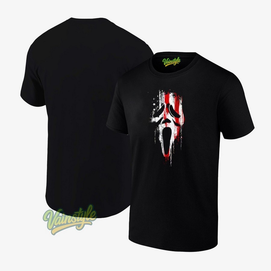 Ghostface USA Halloween T-Shirt Ghostface USA Halloween T-Shirt