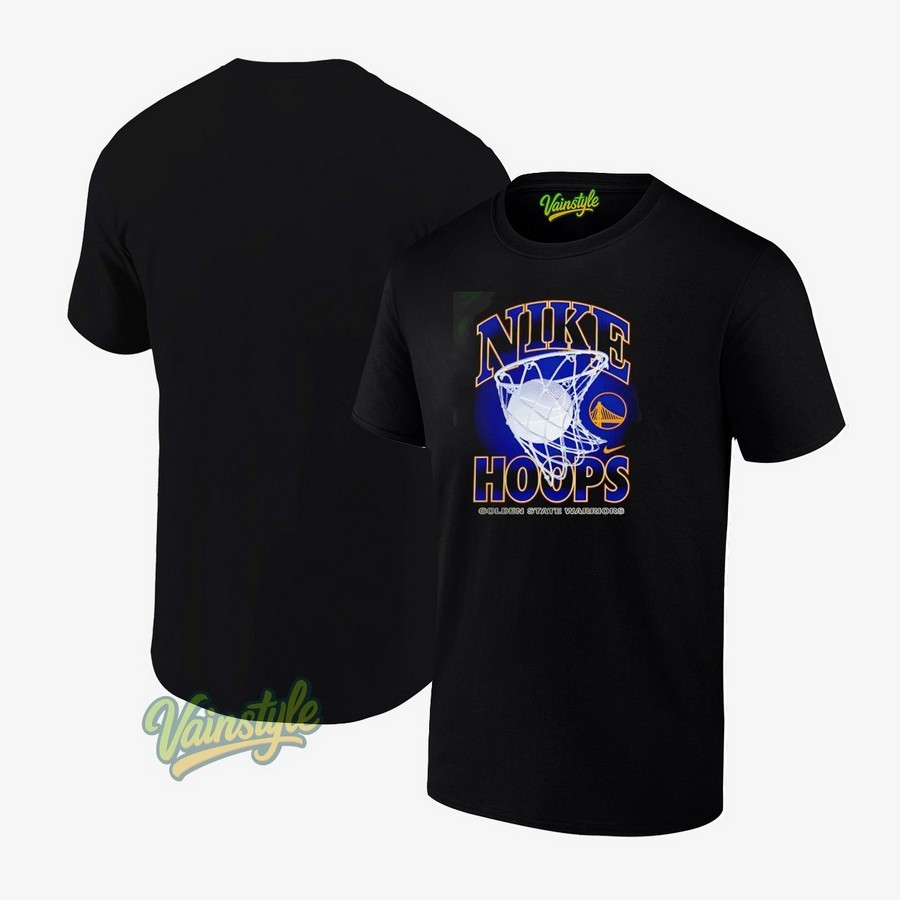 Golden State Warriors Nike Hoops NBA baseball T-Shirt Golden State Warriors Nike Hoops NBA baseball T-Shirt