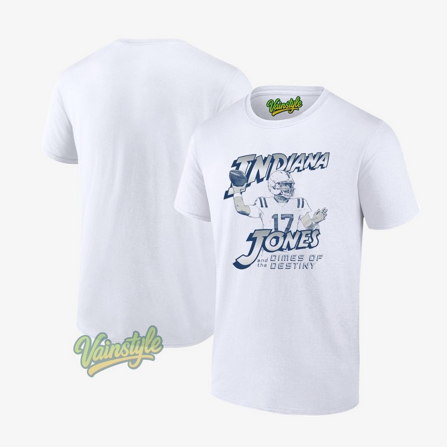 Indiana Jones and The Dimes Of Destiny Indianapolis Colts T-Shirt Indiana Jones and The Dimes Of Destiny Indianapolis Colts T-Shirt