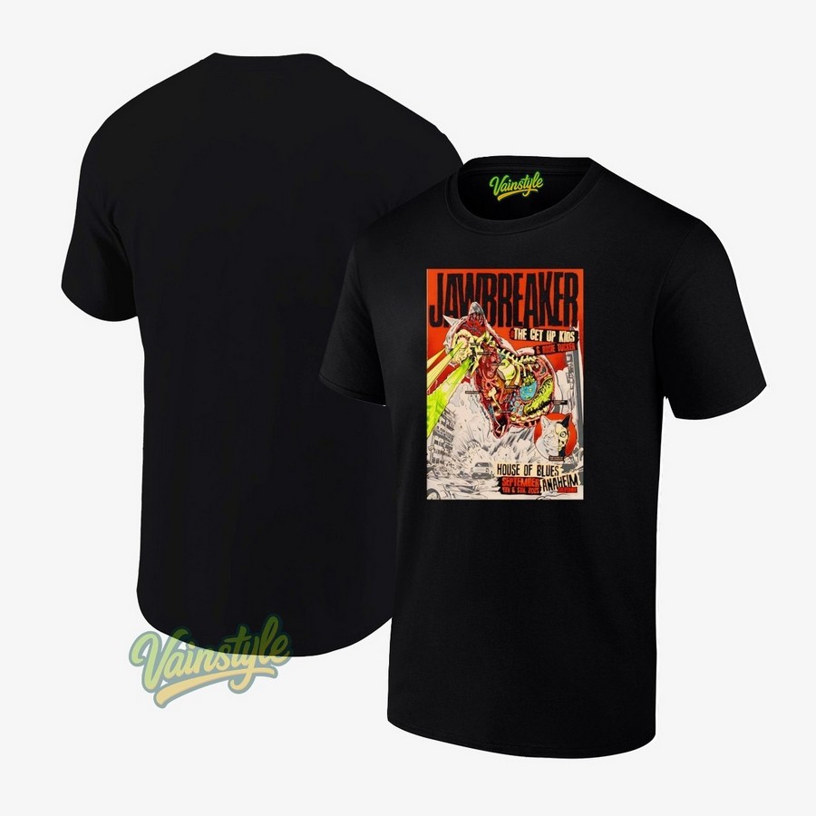 Jawbreaker the Get Up Kids & Rosie Tucker Sept 4 5 2025 in Anaheim CA poster T-Shirt Jawbreaker the Get Up Kids & Rosie Tucker Sept 4 5 2025 in Anaheim CA poster T-Shirt
