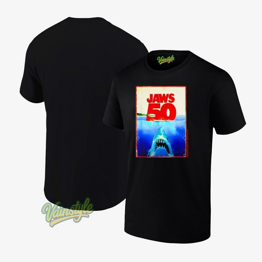 Jaws 50 Jaws 2025 Celebration Classic T-Shirt Jaws 50 Jaws 2025 Celebration Classic T-Shirt
