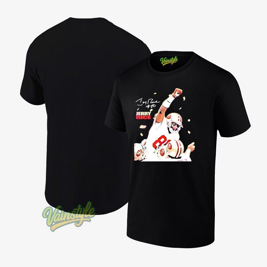 Jerry Rice San Francisco 49Ers Nfl Wide Receiver T-Shirt Jerry Rice San Francisco 49Ers Nfl Wide Receiver T-Shirt