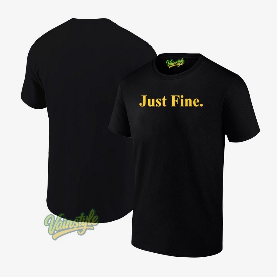 Just Fine Michigan Wolverines T-Shirt Just Fine Michigan Wolverines T-Shirt