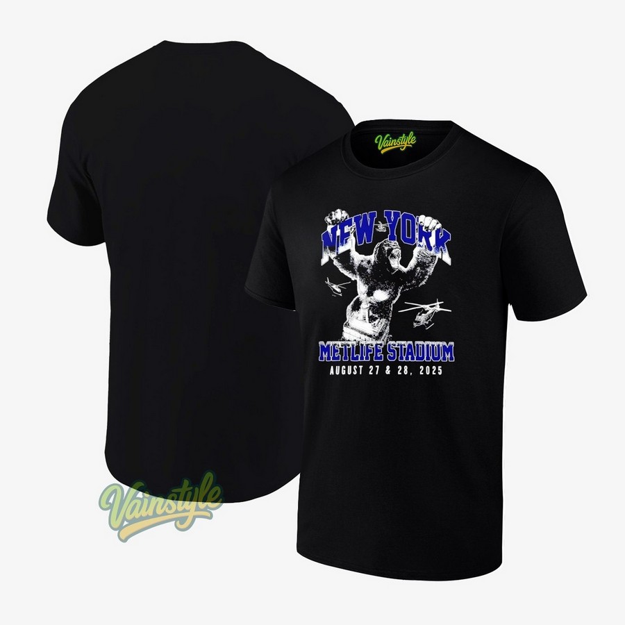 Korn King Kong Tour East Rutherford NJ T-Shirt Korn King Kong Tour East Rutherford NJ T-Shirt