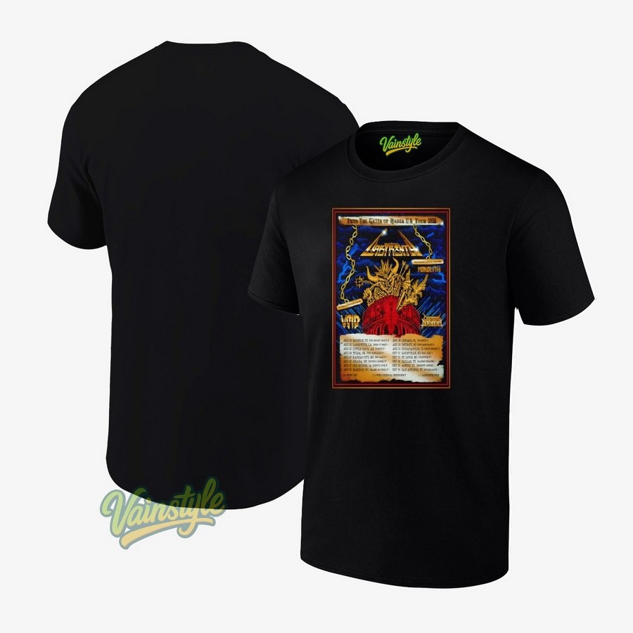 Labyrinth Into The Gates Of Hades US Tour 2025 Poster T-Shirt Labyrinth Into The Gates Of Hades US Tour 2025 Poster T-Shirt
