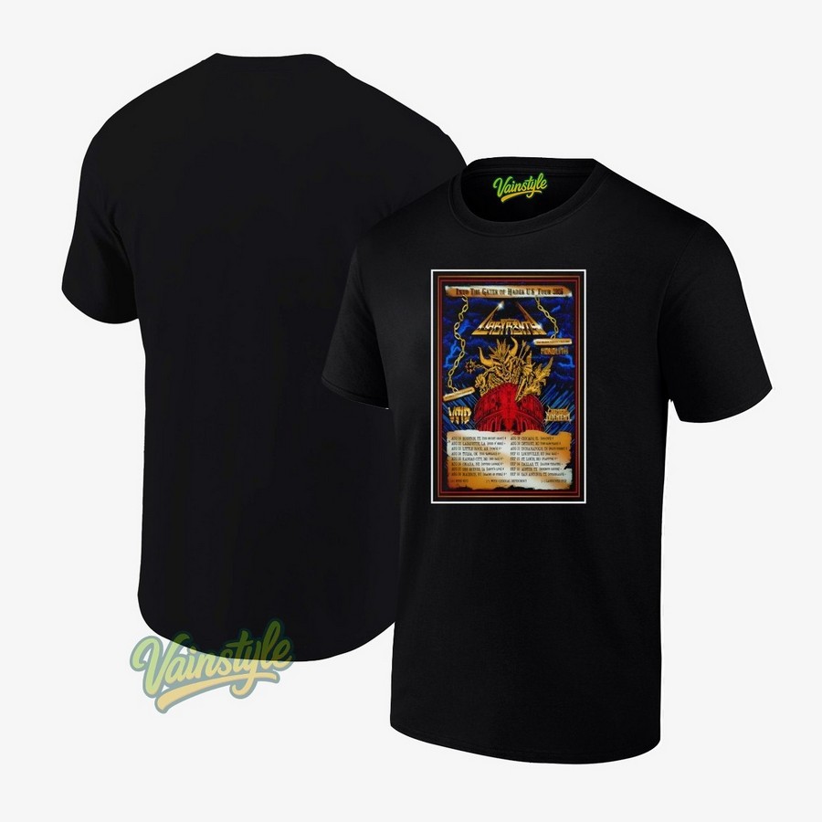 Labyrinth Poster Into The Gates of Hades US Tour 2025 T-Shirt Labyrinth Poster Into The Gates of Hades US Tour 2025 T-Shirt