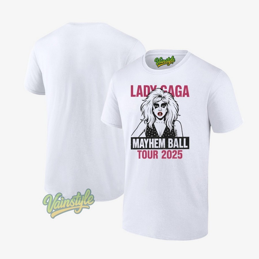 Lady Gaga Mayhem Tour 2025 T-Shirt Lady Gaga Mayhem Tour 2025 T-Shirt